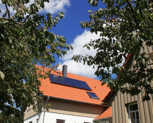 Anbau Wohnhaus an denkmalgeschütztes Gebäude - Baumgarten